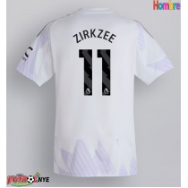Camiseta Manchester United Joshua Zirkzee #11 Visitante Equipación 2025-26 manga corta